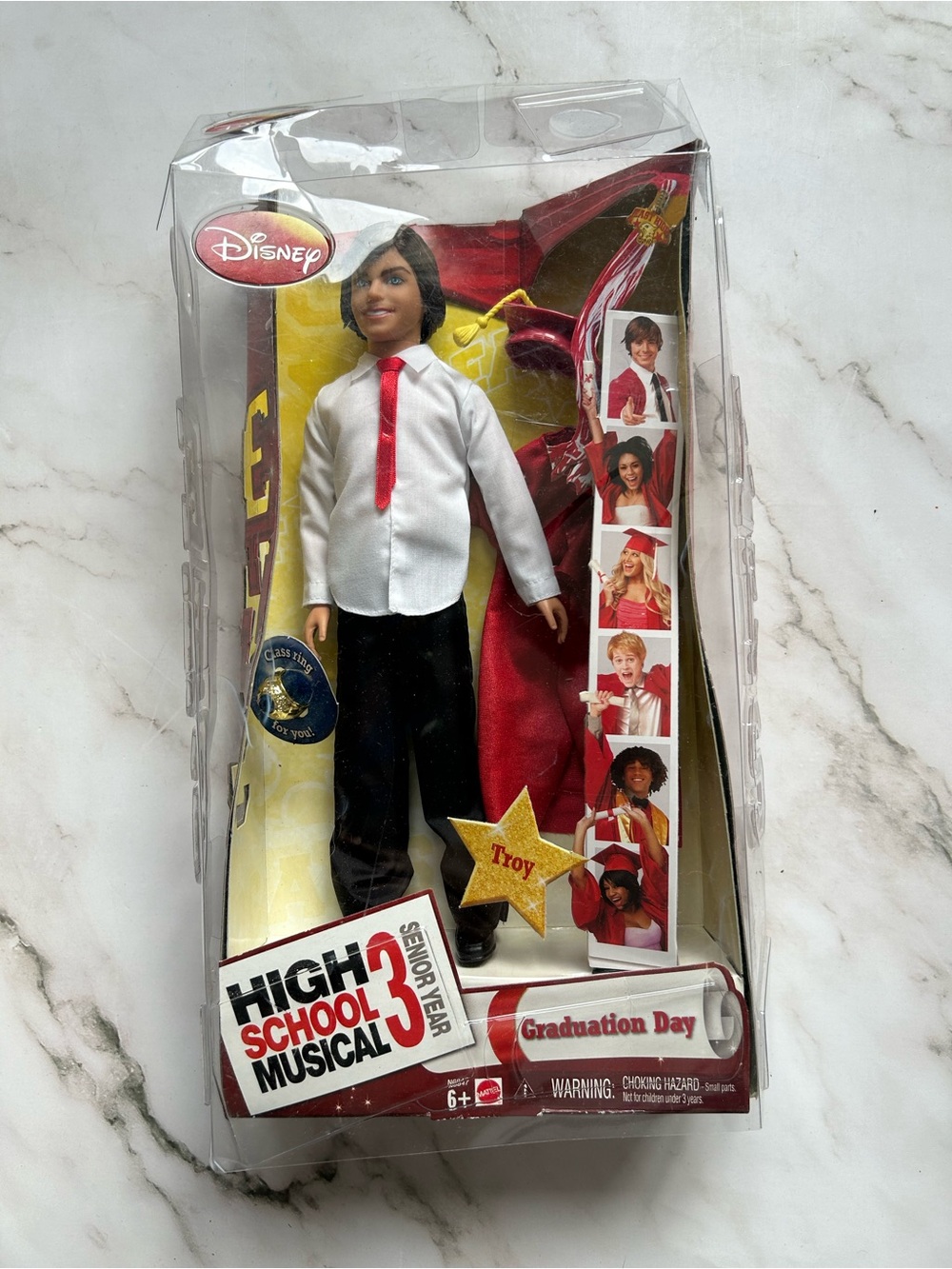 Disney High School Musical 3 Graduation Day Troy Doll